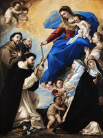 Giordano, Luca - Die Rosenkranzmadonna