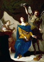 Cavallino, Bernardo - Die heilige Cäcilia in Ekstase