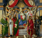 Botticelli, Sandro - Der Barnabas-Altar (Pala di San Barnaba)