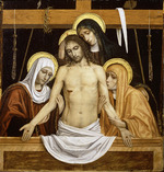 Bergognone, Ambrogio - Die Beweinung Christi mit drei heiligen Frauen