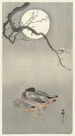 Ohara, Koson - Enten bei Vollmond