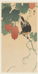 Ohara, Koson - Vogel auf dem Kakibaum