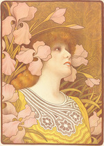 Berthon, Paul - Sarah Bernhardt als La Princesse Lointaine