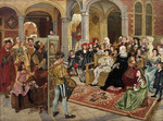 Geets, Willem - Puppenspiel am Hof der Margarete von Österreich (Mechelen 1515)