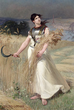 Poilleux-Saint-Ange, Georges Louis - Allegorie von Frankreich