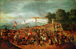 Brueghel, Pieter, der Jüngere - Die Kreuzigung