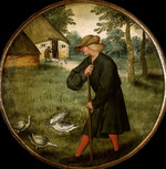 Brueghel, Pieter, der Jüngere - Wer weiß, warum die Gänse barfuß gehen