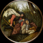 Brueghel, Pieter, der Jüngere - Wenn ein Blinder den andern führt, fallen sie beide in den Graben