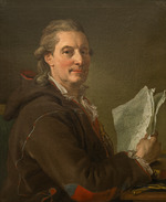 Pasch, Lorenz, der Jüngere - Porträt von Fredrik Henrik af Chapman (1721-1808) 