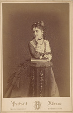Bergamasco, Charles (Karl) - Porträt von Opernsängerin Adelina Patti (1843-1919)