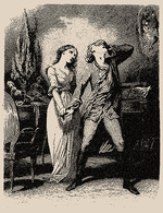 Johannot, Tony - Illustration für Das Leiden des jungen Werthers von Goethe