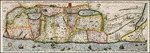 Adrichem, Christian Kruik van - Karte des Heiligen Landes, aufgeteilt auf die zwölf Stämme Israels