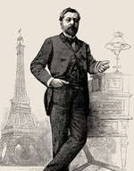 Unbekannter Künstler - Gustave Eiffel (1832-1923) Aus Revue illustrée 