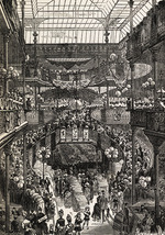 Unbekannter Künstler - Le Bon Marché: Haupttreppenhaus