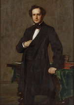 Schwarz, Alfred - Porträt von Paul Mendelssohn-Bartholdy (1812-1874)