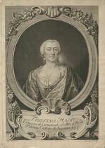 Zucchi, Lorenzo - Porträt von Sängerin Faustina Hasse, geb. Bordoni (1697-1781)