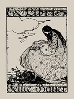 Unbekannter Künstler - Exlibris Felice Bauer