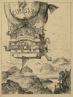 Robida, Albert - Illustration für Le Vingtième Siècle von Albert Robida