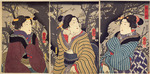 Kuniyoshi, Utagawa - Die erste Pflaume (Ume no Sakigake)