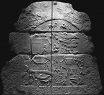 Zentralasiatische Kunst - Relief mit Gutsproduktionsszene