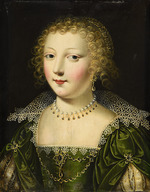 Unbekannter Künstler - Porträt von Marie d'Orléans-Longueville (1625-1707)
