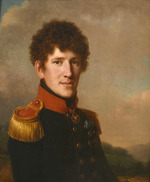 Périn-Salbreux, Lié Louis - Porträt von Fürst Sergei Alexandrowitsch Wolkonski (1786-1838)