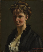 Courbet, Gustave - Adele d'Affry, Herzogin von Castiglione-Altibrandi (1836-1879), bekannt als Marcello
