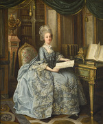 Périn-Salbreux, Lié Louis - Porträt von Prinzessin Sophie von Frankreich (1734-1782)