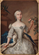 Tischbein, Johann Heinrich, der Ältere - Porträt von Prinzessin Sophie Dorothea Marie von Preußen (1719-1765)