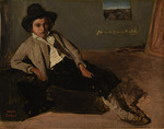 Corot, Jean-Baptiste Camille - Sitzender italienischer Knabe