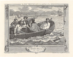 Hogarth, William - Folge Fleiß und Faulheit (Industry and Idleness), Fünftes Blatt: Der Faule, weggejagt und auf die See geschickt