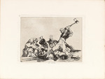 Goya, Francisco, de - Los Desastres de la Guerra (Die Schrecken des Krieges), Blatt 3: Lo mismo (Das Gleiche)
