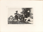 Goya, Francisco, de - Los Desastres de la Guerra (Die Schrecken des Krieges), Blatt 19: Ya no hay tiempo (Es ist zu spät)