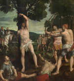 Coxcie (Coxie), Michiel - Das Martyrium des heiligen Sebastian