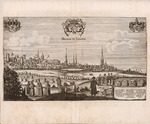 Unbekannter Künstler - Panoramablick auf Reval (Tallinn), Estland (Illustration aus Moskowitische und persische Reise von Adam Olearius)