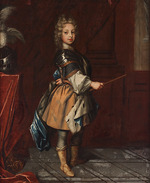Krafft, David, von - Porträt von Herzog Carl Friedrich von Schleswig-Holstein-Gottorf (1700-1739) als Kind 