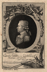 Löschenkohl, Johann Hieronymus - Porträt von Komponist Carl Ditters von Dittersdorf (1739-1799)