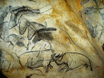 Jungpaläolithische Kunst - Höhlenmalerei in der Chauvet-Höhle