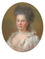 Tischbein, Johann Heinrich Wilhelm - Friederike Dorothea von Brandenburg-Schwedt (1736-1797), Herzogin von Württemberg
