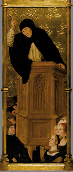 Lonhy, Antoine de - Predigt des Heiligen Vinzenz Ferrer