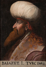 Dell'Altissimo, Cristofano - Porträt von Sultan Bayezid I.