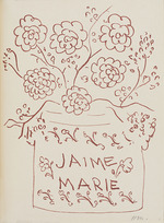 Matisse, Henri - Jaime Marie, aus Florilège des Amours de Ronsard