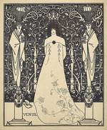 Beardsley, Aubrey - Frontispiz für Venus und Tannhäuser. Eine romantische Novelle