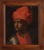 Dell'Altissimo, Cristofano - Porträt von Farinata degli Uberti (1212-1264)