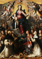 Hendricksz (d'Errico), Dirck (Teodoro) - Madonna del Rosario (Die Rosenkranzmadonna)