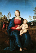 Perugino - Madonna mit dem Kind