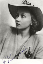 Unbekannter Fotograf - Porträt von Primaballerina Galina Sergejewna Ulanowa (1910-1998)