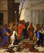 Le Sueur, Eustache - Die Predigt des Heiligen Paulus in Ephesus (La Prédication de saint Paul à Éphèse)