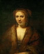 Rembrandt van Rhijn - Porträt von Hendrickje Stoffels (1625-1662)