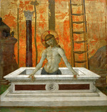 Perugino - Christus im Grabe